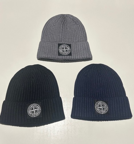 Stone island kint beanie nuovo - stone,