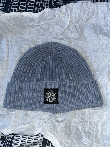 Stone island logo beenie lana - island,