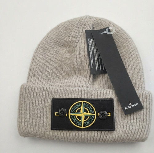 Berretto stone island - berretto, grigio